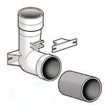 Contre-prise universelle compatible avec les réseaux de diamètre 51mm, 50mm ou 44mm 11070061