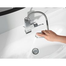 Mitigeur Lavabo GROHE Plus Taille L bec extractible avec tirette et vidage  Chromé réf. 23843003