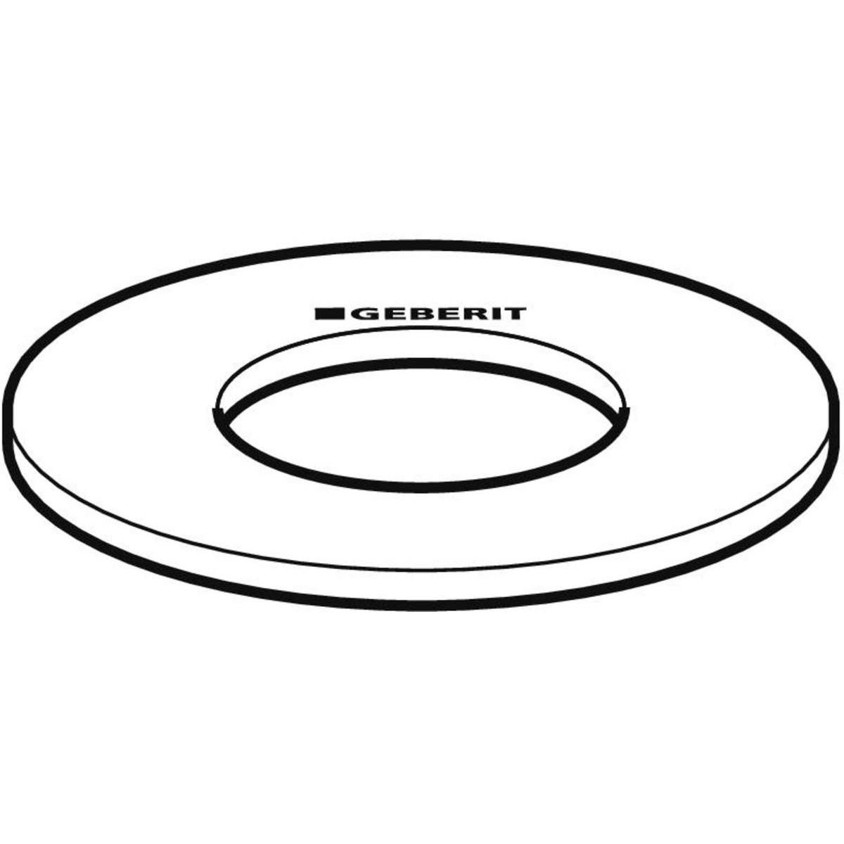 Joint d'étanchéité plat Geberit pour mécanisme de chasse type 212, pour réservoir à encastrer: d=52mm, di=23mm Ref : 244.244.00.1