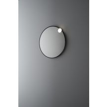 Miroir rond diamètre 60cm noir Réf. MICN60