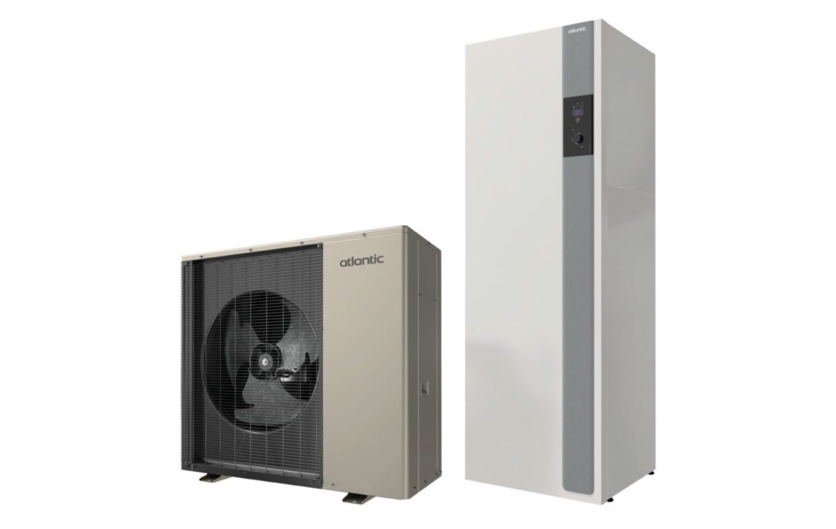 Pompe à chaleur air/eau monobloc inverter (55DC) Extensa M 8 kW monophasée réf: 526959