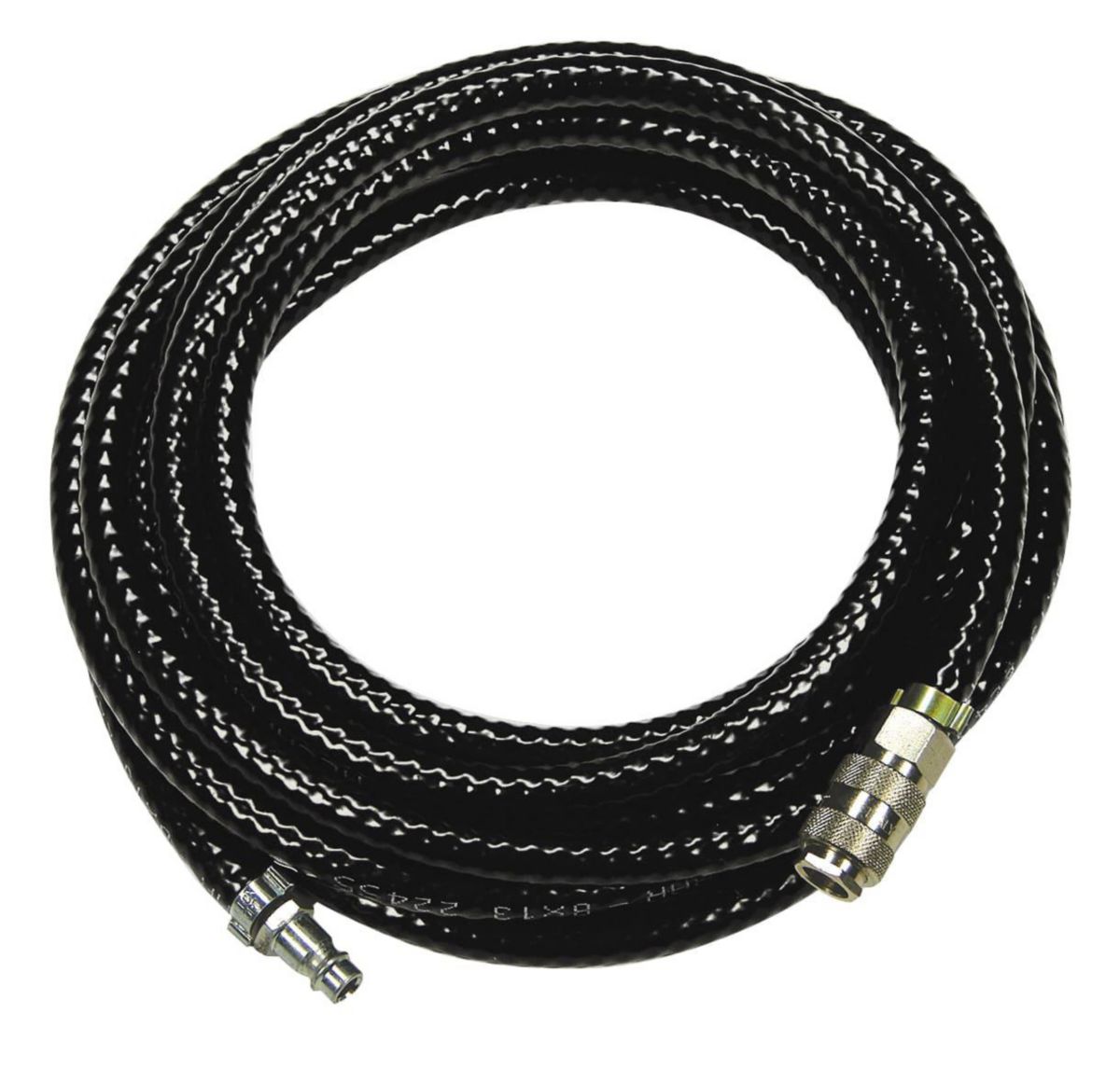 Tuyau PVC noir 8x13 Lg10m raccords rapides Réf. 166018XSTN