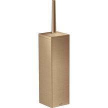 AXOR Universal Rectangular Porte-brosse WC murale, Bronze brossé