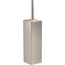 AXOR Universal Rectangular Porte-brosse WC murale, Nickel brossé