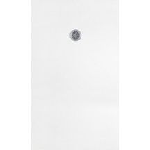 Receveur de douche Neo Plus Kromat Ardoise 90x210 évacuation centrale Bianco Réf. SNES0135-BIA