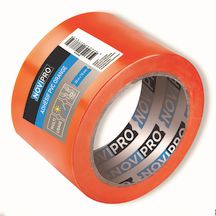 Ruban adhésif PVC plastifié - orange - Novipro - longueur 33 m - largeur 75 mm