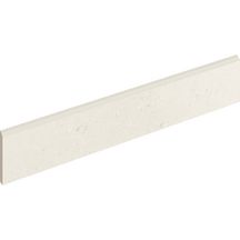 Grès cérame émaillé Cinca Retro Blanc Os plinthe 8 x 45 cm 9461