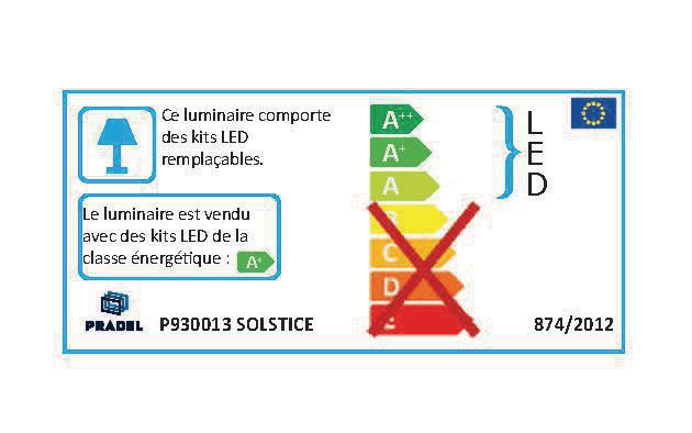 ARMOIRE LED SOLSTICE 80X100X20,4 CM Réf. P930013