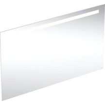 Miroir LED Geberit Option Basic Square, éclairage en haut, largeur 120cm, hauteur 70cm, aluminium anodisé