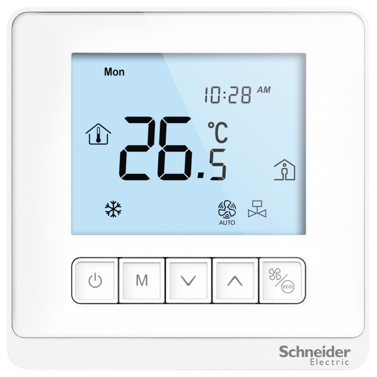 Télécommande filaire pour ventilo-convecteur EC 2/4 tubes (contrôle + Modbus)