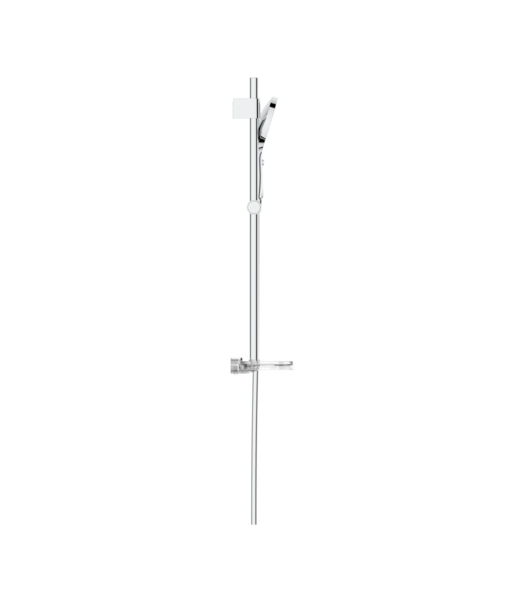 Ensemble de douche Alterna PLENITUDE 2 douchette à main ø 120 mm 3 jets avec barre de douche inox et flexible de douche chromé