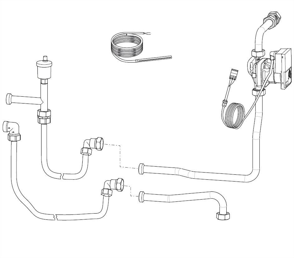 Kit sonde sanitaire Grand Confort + Solerio Réf 074603