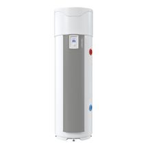 Chauffe-eau thermodynamique Explorer vertical sur socle 270L, livré avec raccord diélectrique tournant 3/4" et tube d'évacuation des condensats Réf. 986087