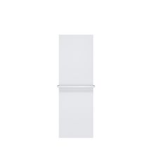 Radiateur sèche-serviettes ACOVA Alizéa Spa Eau Chaude face lisse, 1 barre porte-serviettes et robinet en H coudé blanc, 837W (dT50), haut 1500 mm, larg 600 mm, raccordement par le bas, entraxe 50 mm centré, blanc RAL 9016 Réf. ALI-150-060