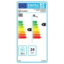 Chaudière au sol gaz condensation ECS 100L à stratification Stellis Module iCONDENS 24kW, classe énergétique A/A Réf. 7738101013