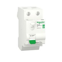 Resi9 xe - interrupteur différentiel - 2p - 63a - 30ma - type a - embrochable Réf R9ERA263