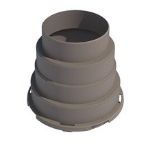 Adaptateur multidiam de caisson de distribution pour raccord en diamètre 125-150-160-180mm. 188565