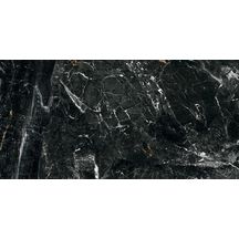 Grès cérame Naxos Rhapsody dark wave rectifié poli 60 x 120 cm 0117426