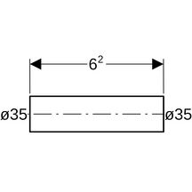 Mamelon D35-32mm, acier carbone Réf 22054