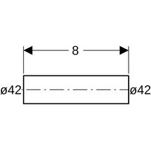 Mamelon D42-39mm, acier carbone Réf 22055