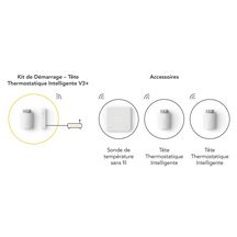 Kit de démarrage V3+ Tête Thermostatique tado° connectée et Intelligente Réf. V3P-SK-SRT01IB01-TC-ML