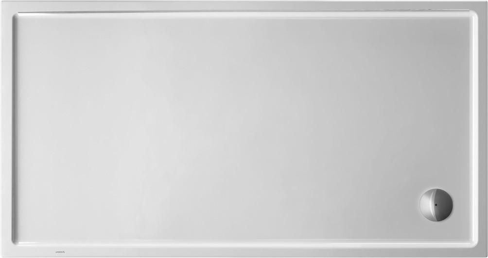 Receveur Starck slimline mm blanc rectangulaire Réf. 720133000000000