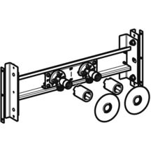 Traverse Geberit Duofix pour robinetterie murale apparente, position de robinetterie variable Réf. 111.787.00.1