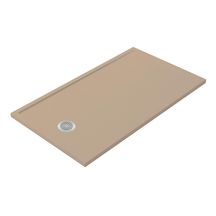 Receveur de douche Quadro Kromat Ardoise 80x120 Cappuccino Réf. SQUS0072-CAP