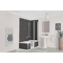 Pare baignoire Duo standard transparent réf OPTPRD4SXX