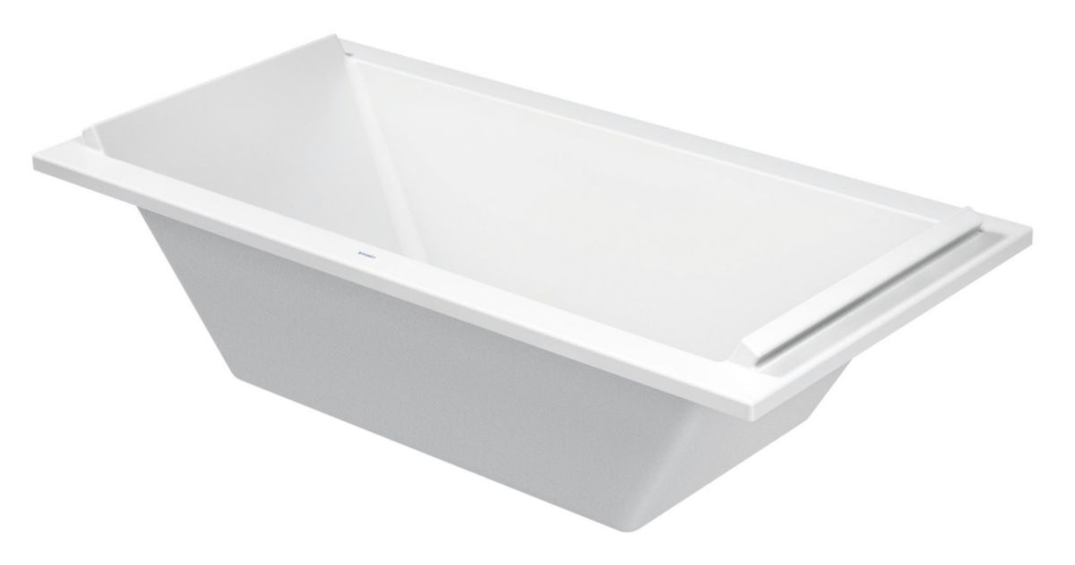 Baignoire Starck 1800x900mm blanc a encastrer réf. 700339000000000