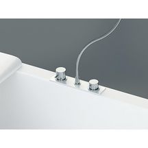 Colonne douche + robinetterie thermostatique avec son inverseur 3 voies casade/douchette/zenitale réf. OPKCTHD420