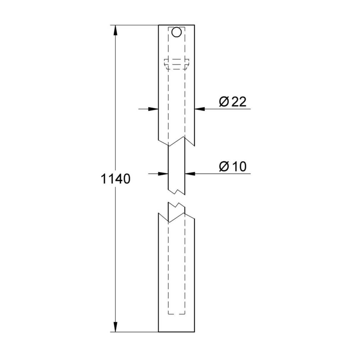 Colonne de douche Chromé 48053000