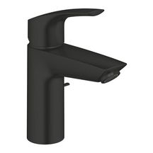 Mitigeur lavabo Eurosmart Taille S avec vidage et tirette excentrée Matt Black réf. 329262433