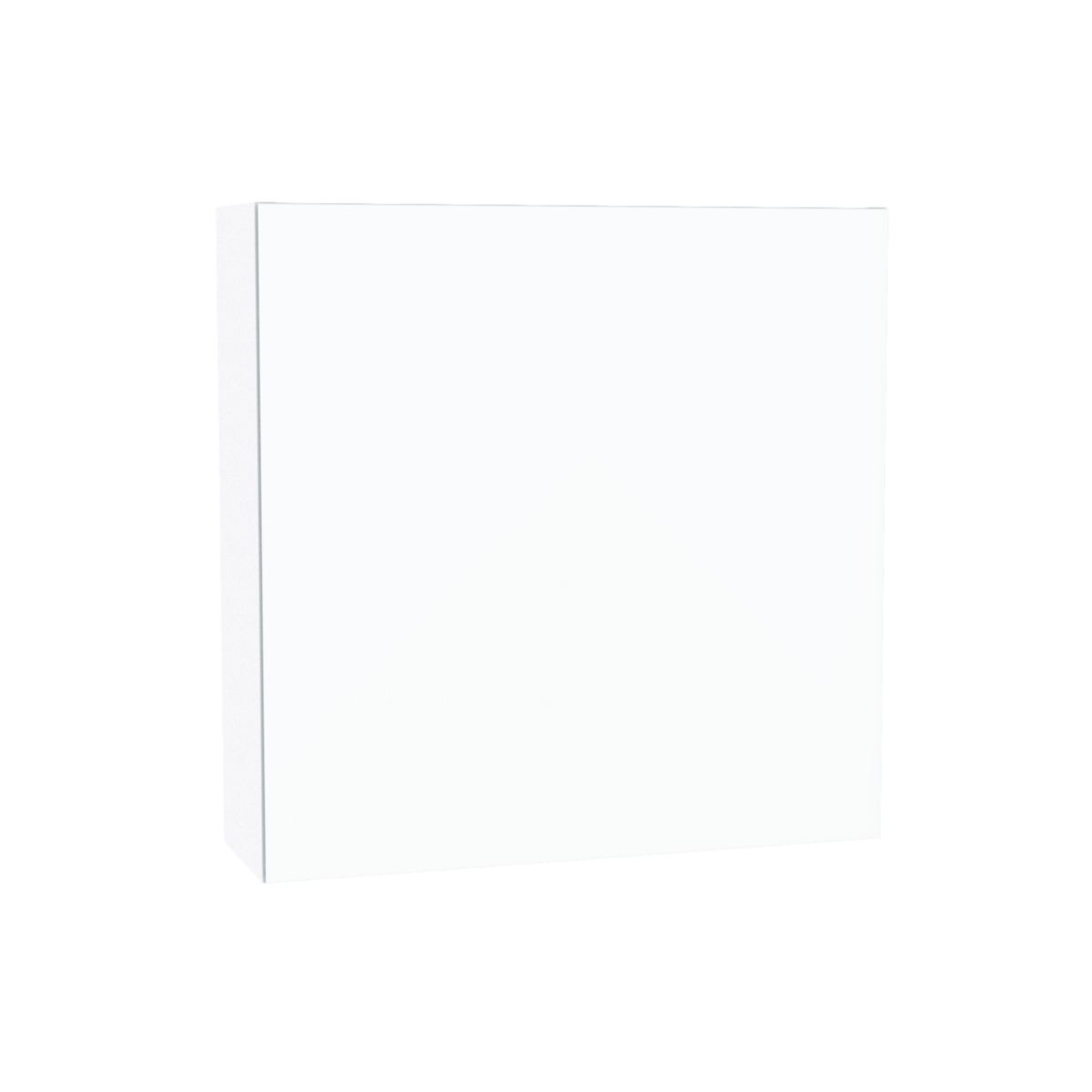 Armoire de toilette Alterna Plénitude 1 porte, H60 x L60 x P19cm Blanc mat version gauche