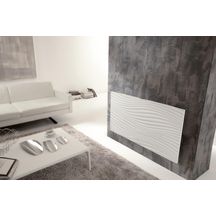 Radiateur électrique Irisium connecté  horizontal 1000W blanc  carat Réf. 603110