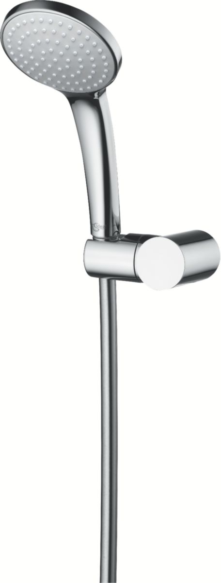 Set de douche IDEALRAIN PRO, douchette D 100 mm, 1 jet, chromé 1,75 réf. B9843AA