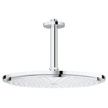 Ensemble douche de tête et bras plafonnier 142 mm, 1 jet Rainshower Cosmopolitan 310 Chromé Réf : 26067000