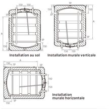 Préparateur sanitaire inox Sanit DCE 150 Réf TSAN000067