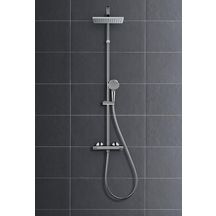 Colonne de douche 230 Vernis Shape 1jet avec mitigeur thermostatique Chromé Réf. 26286000