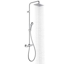 Colonne de douche 230 Vernis Shape 1jet avec mitigeur thermostatique Chromé Réf. 26286000