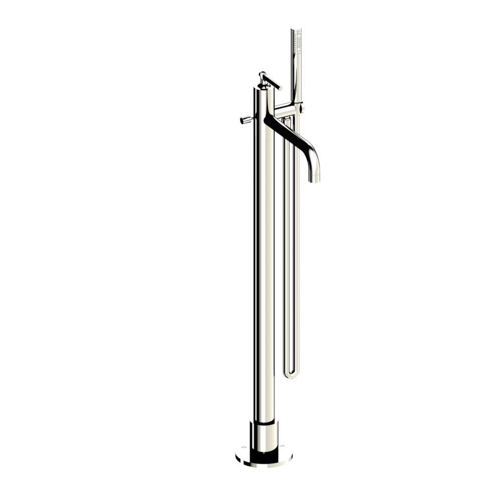 Mitigeur bain/douche sur colonne complet avec raccords douchette et flexible Réf. 49799CH