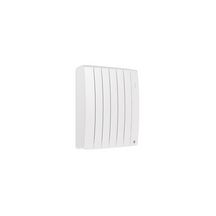 Radiateur chaleur douce connecté Bilbao 4 horizontal 750W Blanc brillant Réf. 493822