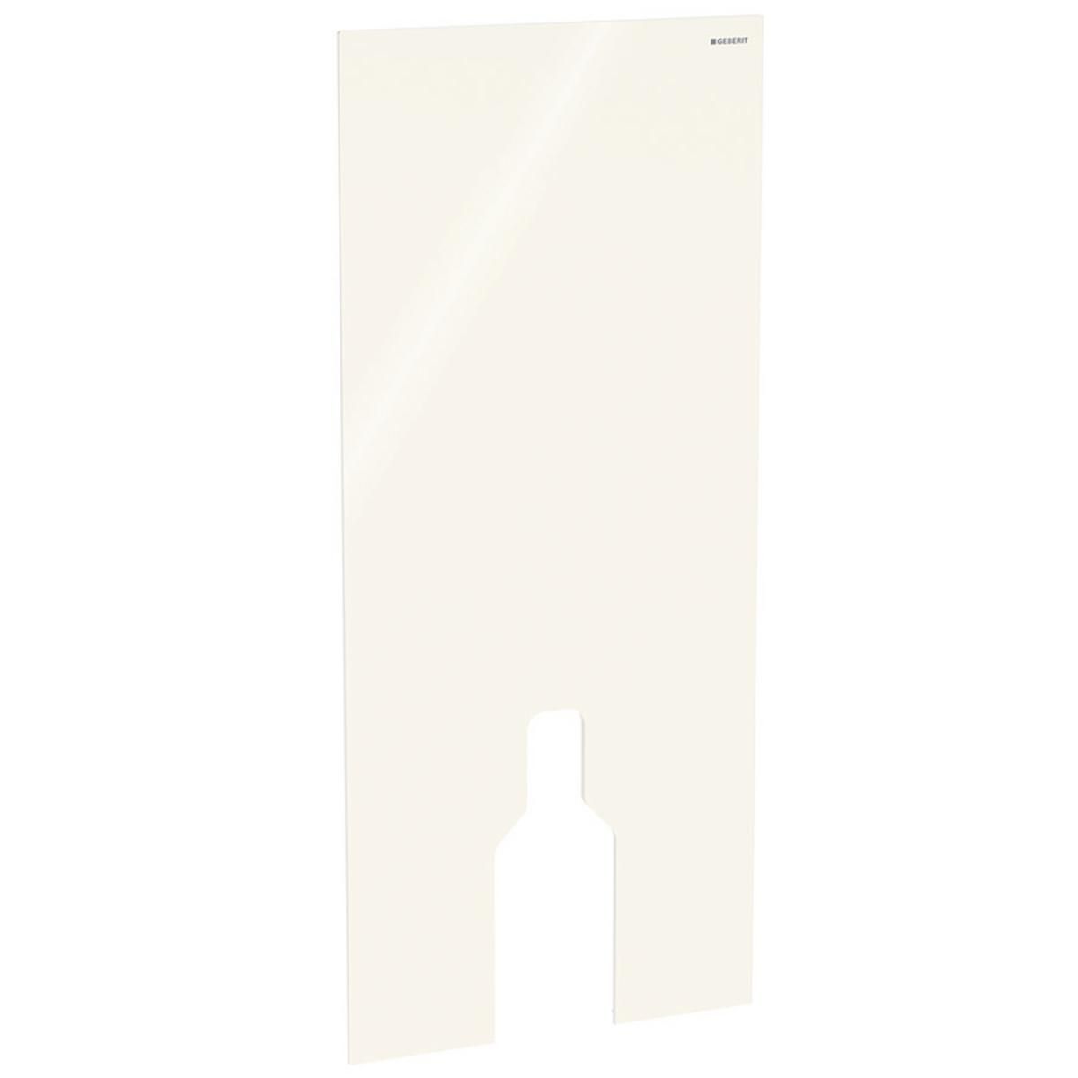 Habillage frontal pour panneau sanitaire Geberit Monolith pour WC au sol, 114 cm: Sable gris / Verre