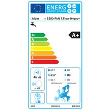 Chauffe-eau thermodynamique T.Flow Hygro+ 200 L Fan pour la maison individuelle - Réf 11023198