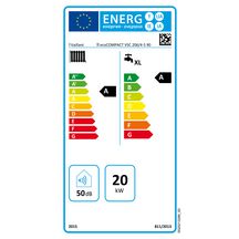 Chaudière à condensation au sol ecoCOMPACT VSC 206 / 4 - 5 90 (avec Eau Chaude Sanitaire 90 L) Classe énergétique A 10015708 réf. 0010015708