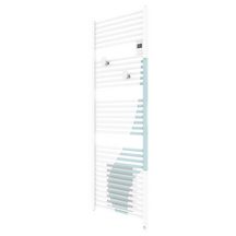 Radiateur sèche-serviettes électrique connecté Riva 5 750W Gris menhir Réf. 471628