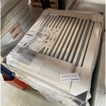 Radiateur eau chaude Altech horizontal 8 connexions dont 2 centrales Type 11 Hauteur 700 Largeur 600 670W