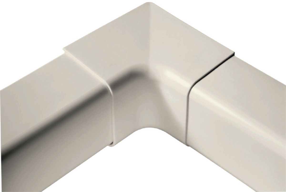 Angle intérieur pour goulotte blanche 60 x 45 mm Réf 0605AI-W