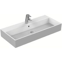 Lavabo STRADA 50 cm à poser rectifié ou à fixer au mur autoportant : Réf. K077701