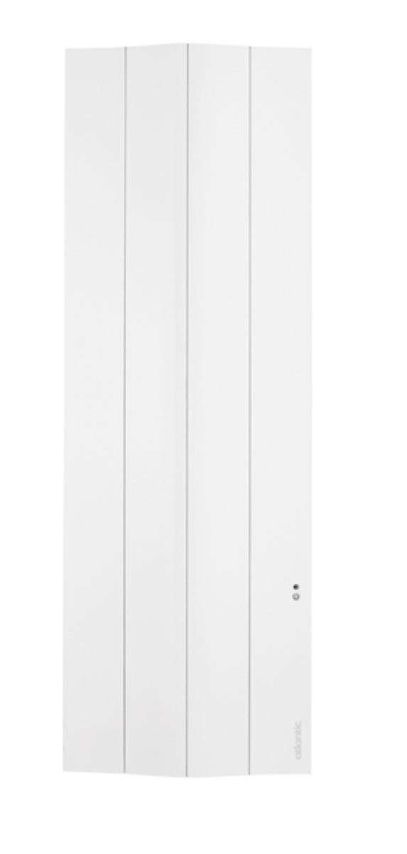 Radiateur électrique Galapagos connecté pilotage intelligent  vertical 1800W blanc brillant Réf. 501320